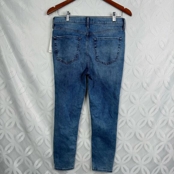 Free People Busted High Rise Distressed Skinny Jeans Size 29 NWT - Picture 6 of 9